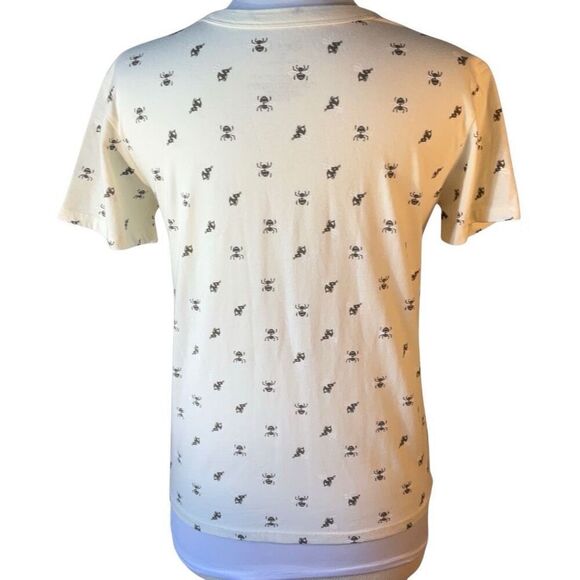 Zoe + Liv Bee TShirt, Small. Cream. Scoopneck with bees! - Picture 7 of 9